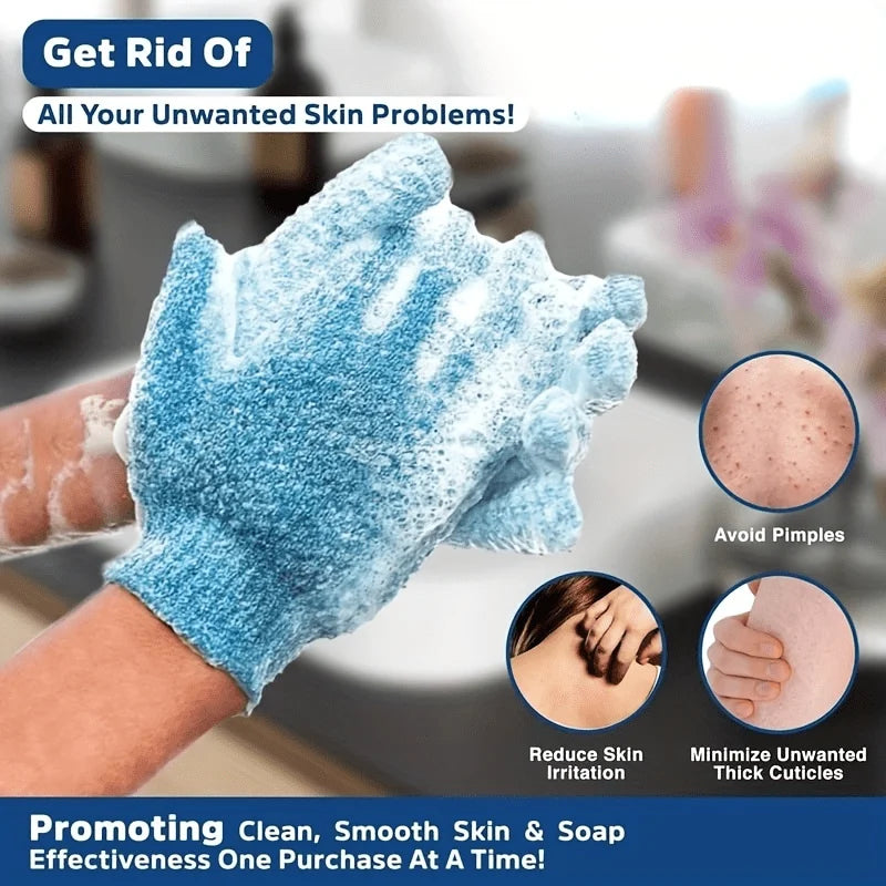 Gant exfoliant éclat instantané