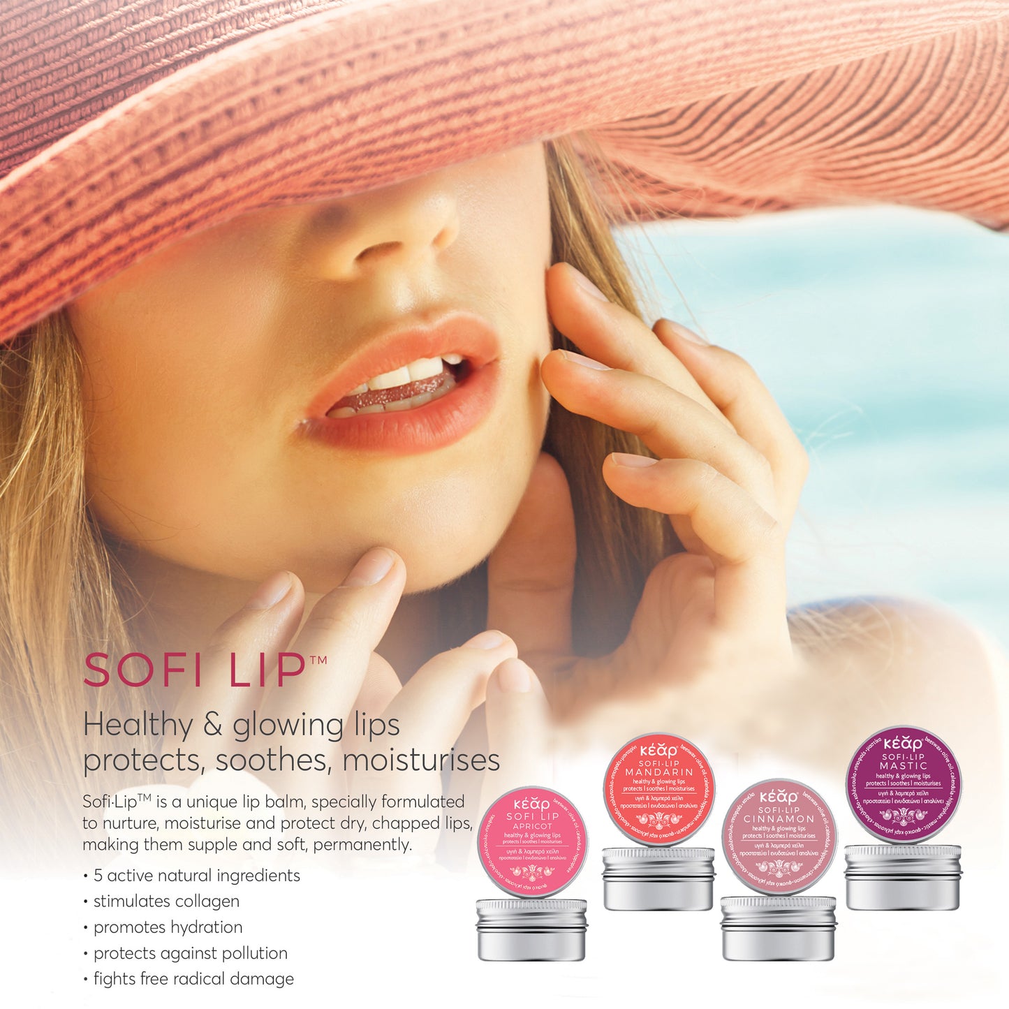 SofiLip Cinnamon Lip Balm Duo