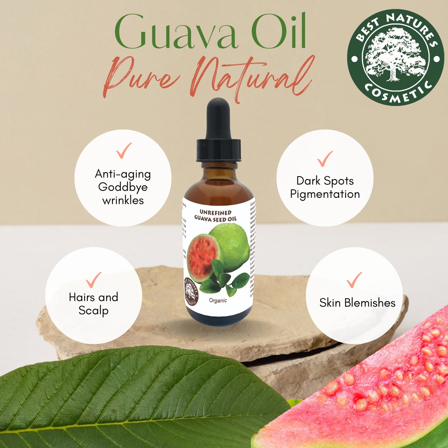 Organic Guava Seed Oil