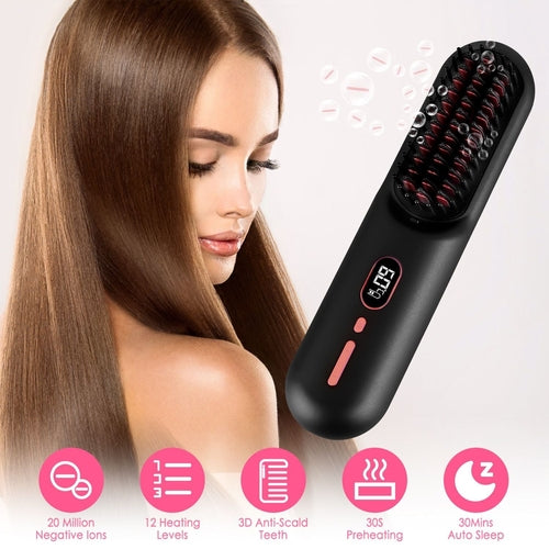 Cordless Ionic Straightening Brush