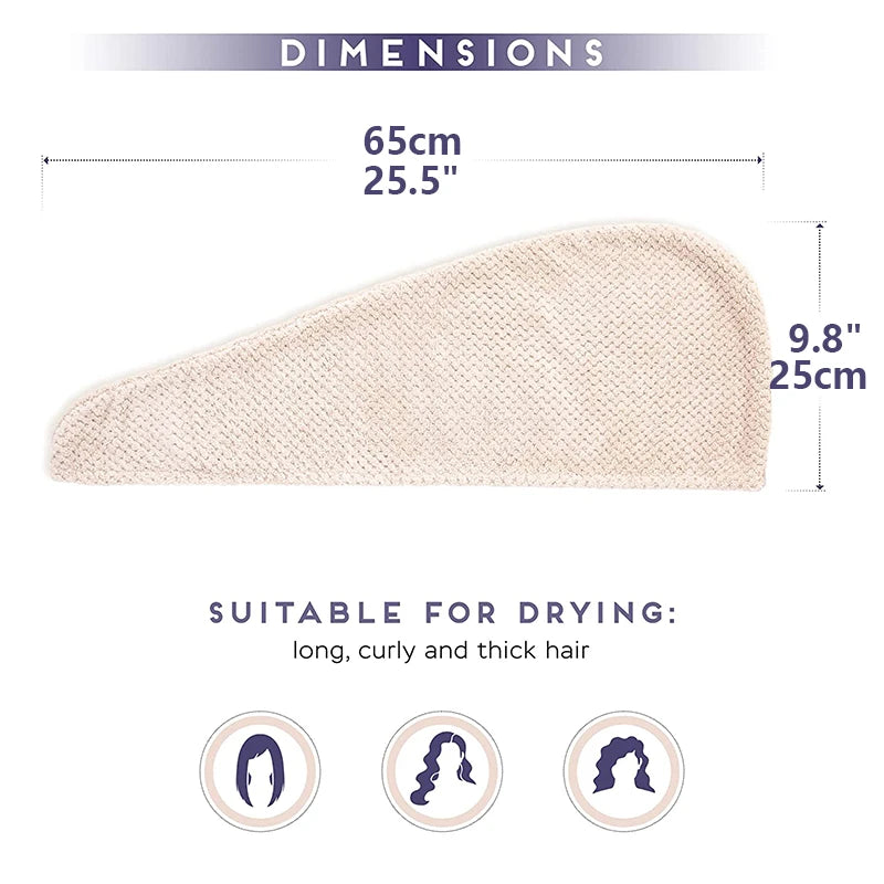 Serviette pour cheveux Nuage de douceur
