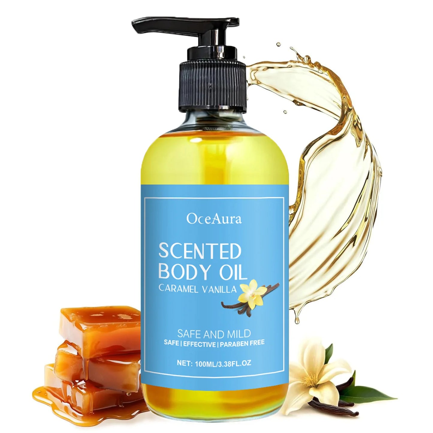 Caramel Vanilla Massage Oil
