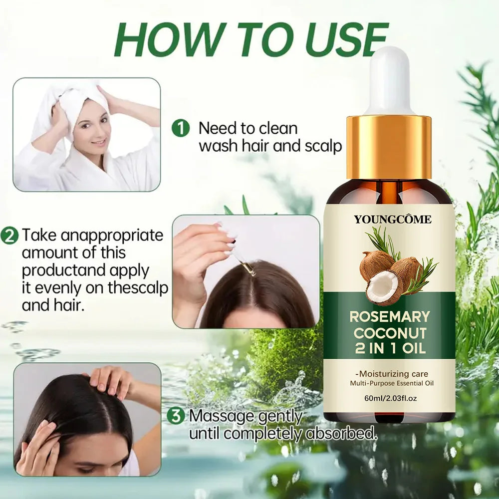 Rosemary Coconut Hair Oil