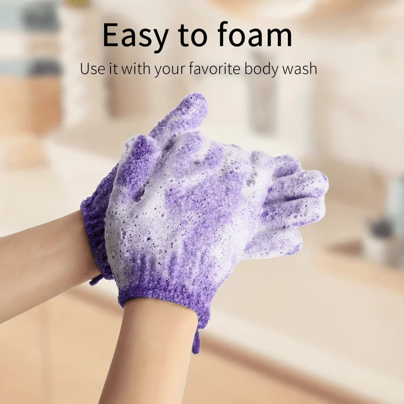 Gant exfoliant éclat instantané