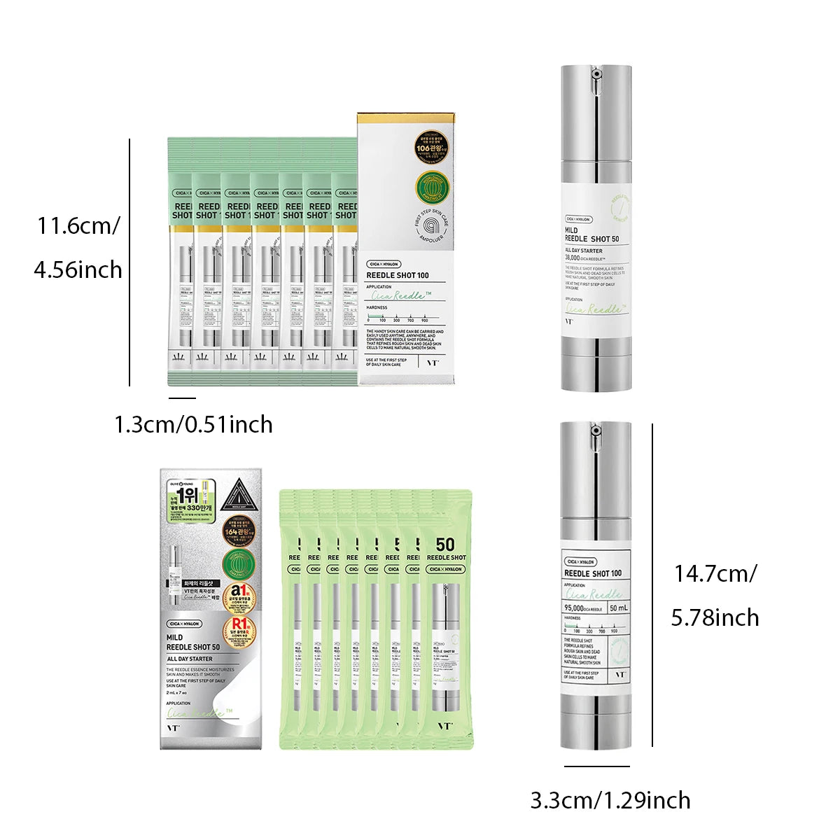 VT CICA Reedle Shot Essence