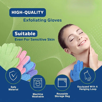 Gant exfoliant éclat instantané