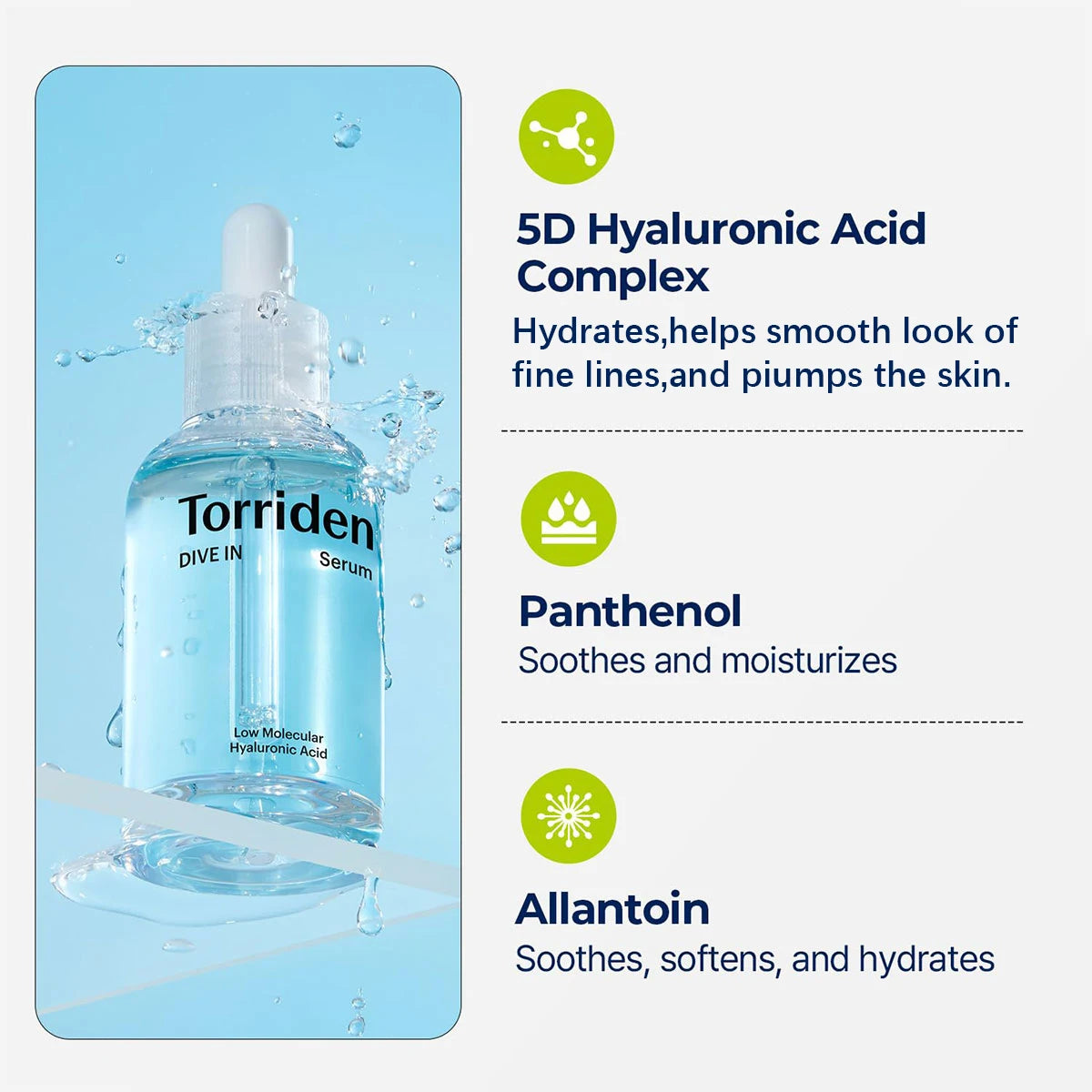 Torriden Dive-In Hyaluronic Serum