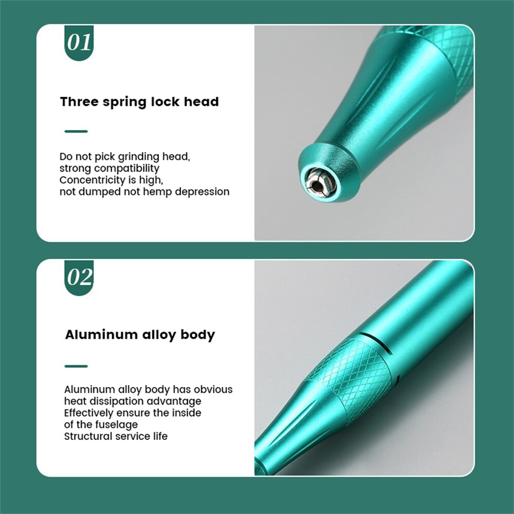 Portable 35000RPM Nail Drill