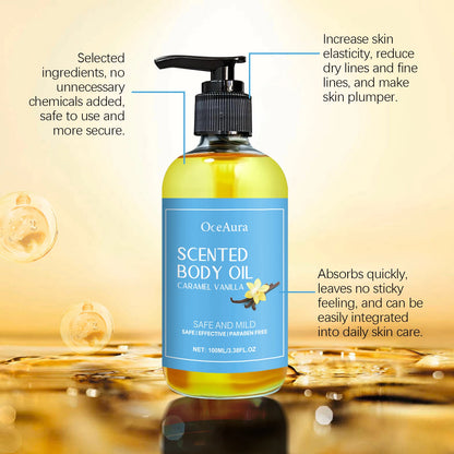 Caramel Vanilla Massage Oil