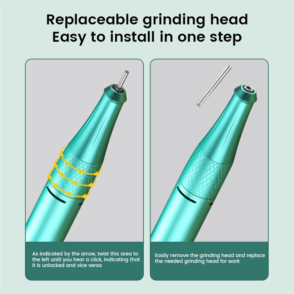 Portable 35000RPM Nail Drill