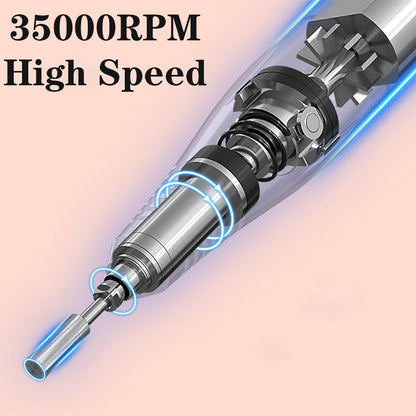 Rechargeable 35000RPM Nail Drill