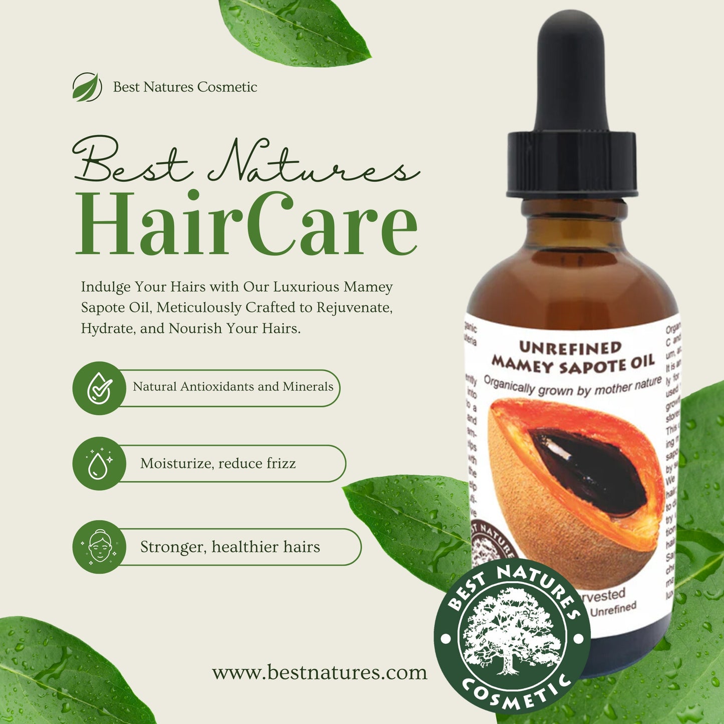 Organic Mamey Sapote Oil