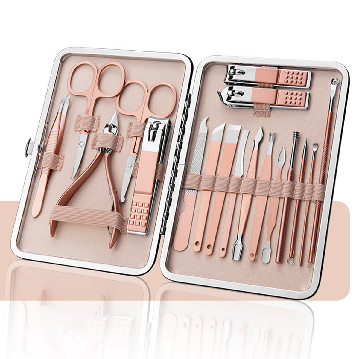 Pink Manicure & Pedicure Set