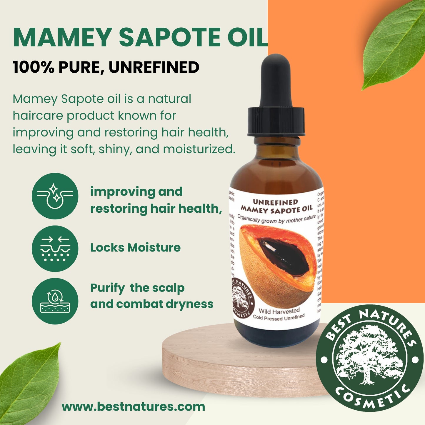 Organic Mamey Sapote Oil