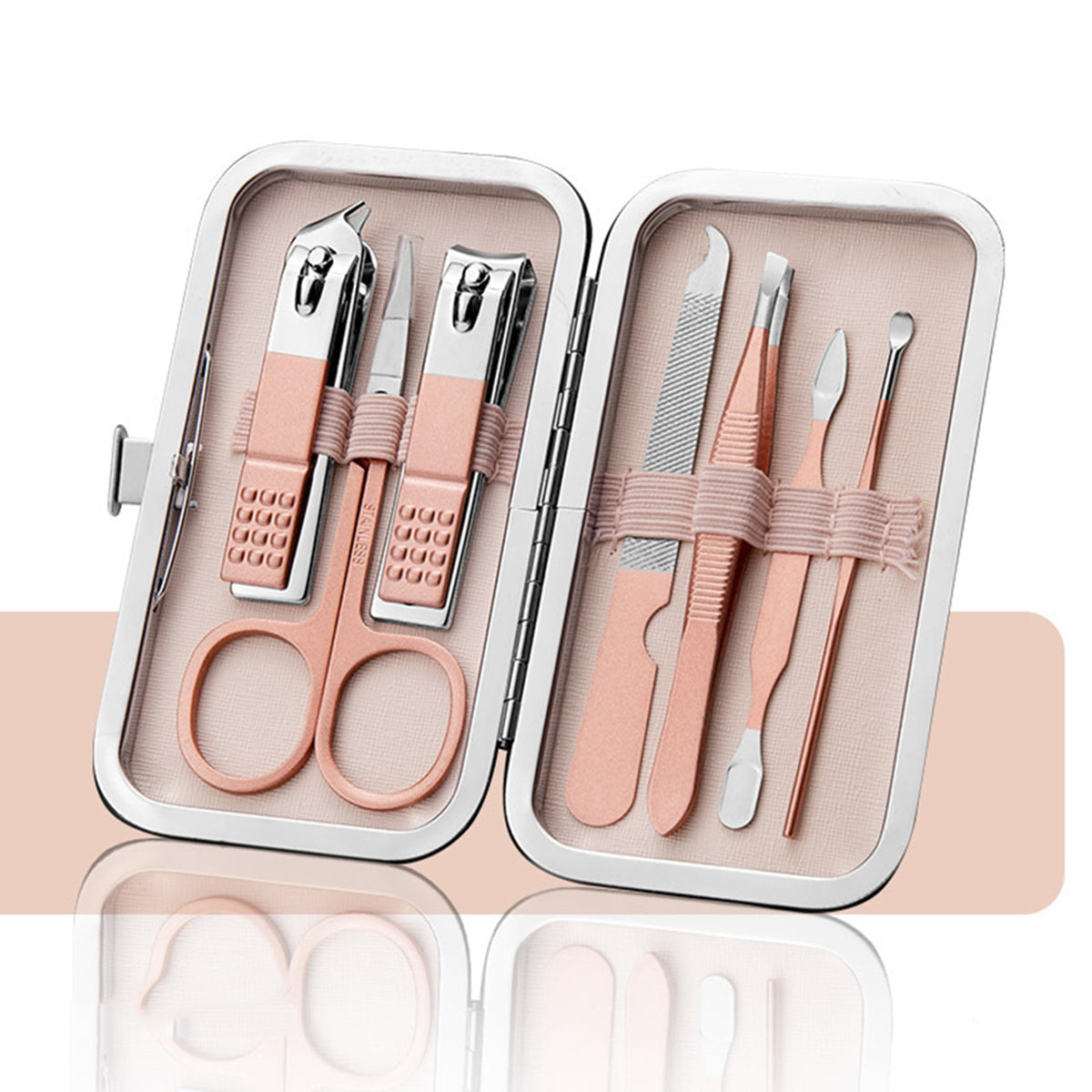 Pink Manicure & Pedicure Set