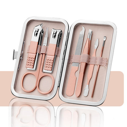 Pink Manicure & Pedicure Set