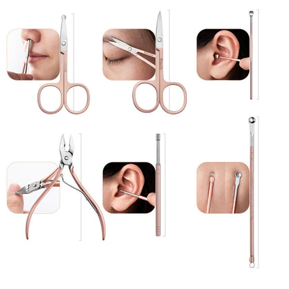 Pink Manicure & Pedicure Set