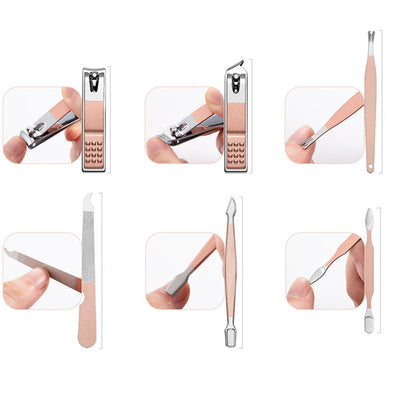 Pink Manicure & Pedicure Set
