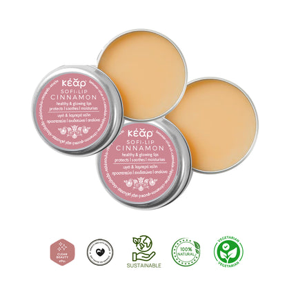 SofiLip Cinnamon Lip Balm Duo