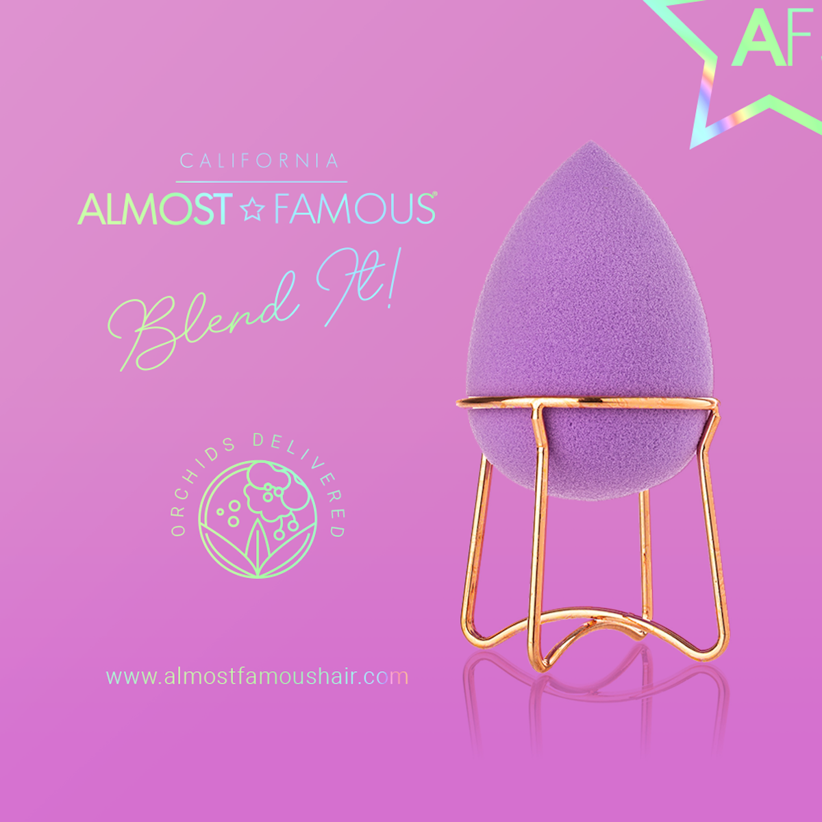 Almost Famous Blender W/ Rose Gold Stand