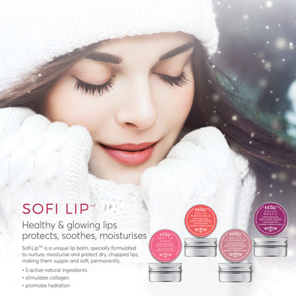 SofiLip Cinnamon Lip Balm Duo