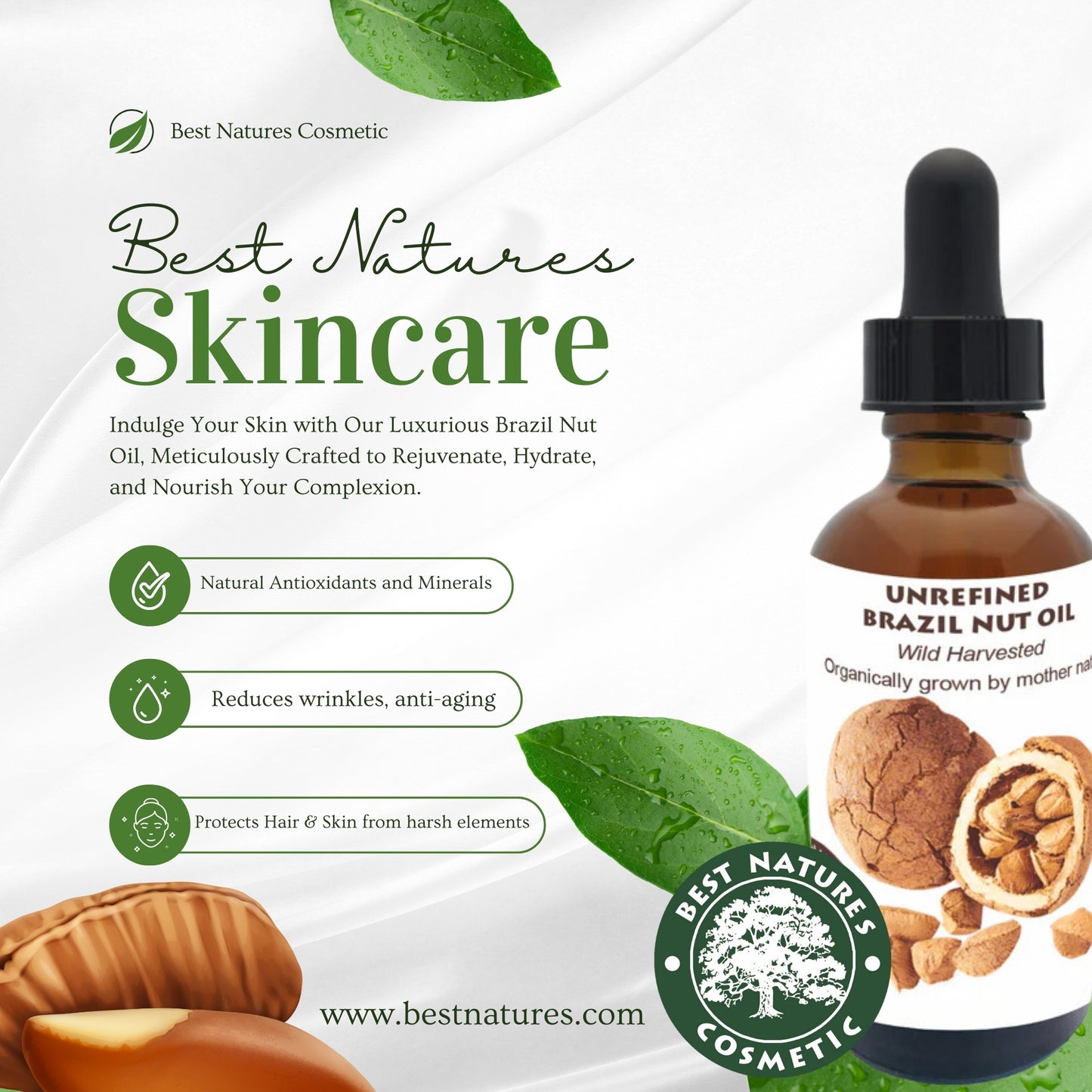Organic Brazil Nut Oil