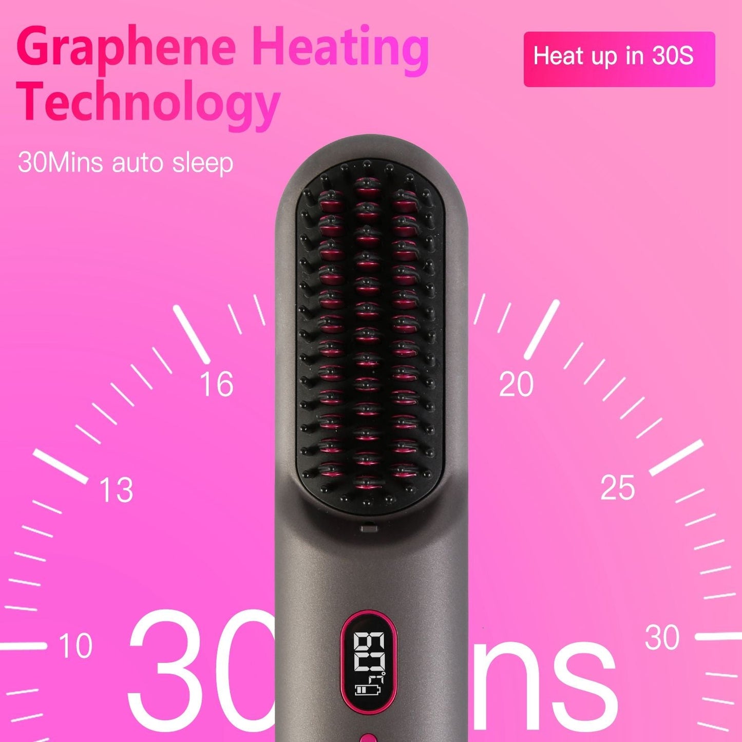 Cordless Ionic Straightening Brush