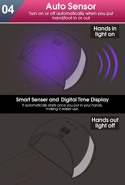 Salon Chic LED UV Nail Lamp