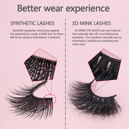 25mm 3D Mink Lash Set
