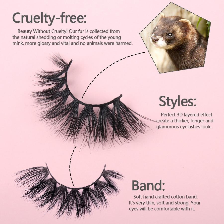 25mm 3D Mink Lash Set