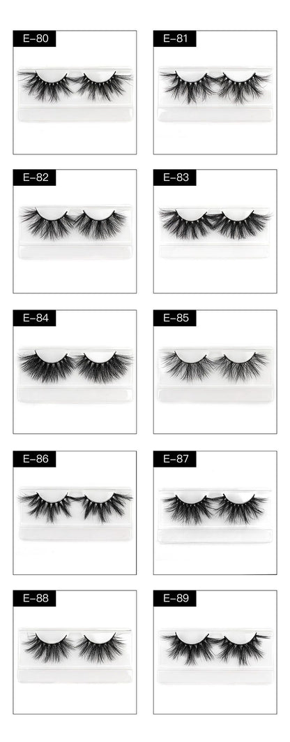 25mm 3D Mink Lash Set