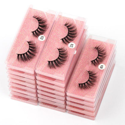 Fluffy Mink Lash Set