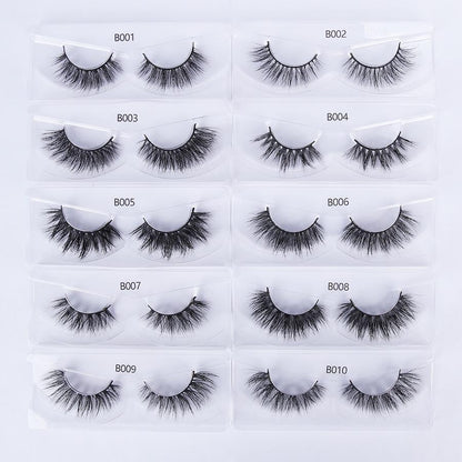 10-Pair 3D Mink Lash Set